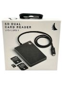 As new Angelbird SD Dual Memory Card Reader (EAN: 9120056585168) (Box sealed).