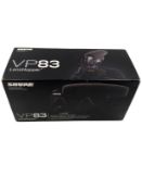 As new Shure VP83 LensHopper Camera-Mounted Shotgun Microphone (EAN: 042406276993).