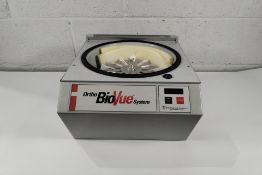 A pre-owned Ortho Diagnostic Biovue 12 Cassette Centrifuge (MN: 01-BV-2557) 110-240V, 47-63Hz, 25W (