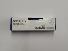 An as new Epredia MX35 Ultra Microtome Blade 34°/80mm, 50 Blades (REF: 3053835).