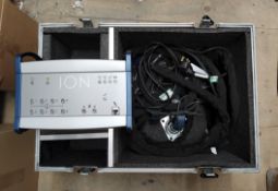 Pre-owned Faro Ion Master Control Unit for Faro tracker system with travel case.