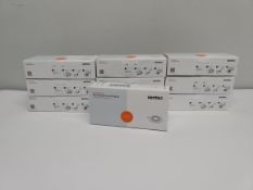 Ten boxes of as new Sentec multi-site attachment ring easy for sensitive/fragile skin.