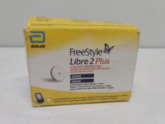 An as new Freestyle Libre 2 flash glucose monitoring system (EXP: 2025-10-31).