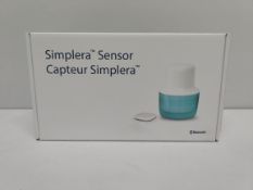 A box of five as new Medtronic Simplera Glucose Sensors (REF: MMT-5100J, EXP: 2025/10/14).