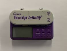 A preowned Nutricia Flocare Infinity External Feeding Pump.
