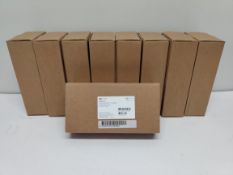 Nine as new Covidien Nellcor PM10 portable Sp02 protective covers in Green (REF: PMAC10N-G).