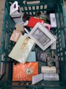 A quantity of assorted beauty and cosmetic items.