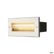 An SLV 233660 - Brick, outdoor recessed wall light, LED (stock image).