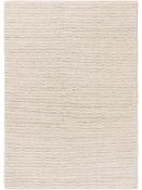 A Benuta Beads Wool Rug, Cream, 160 x 230cm (stock image).