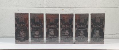 Six boxes of Premium Organo Black Edition Gourmet Instant Black coffee with Ganoderma Lucidum (30 sa