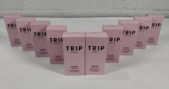 Ten as new Trip CBD oils: orange blossom and chamomile (15ml bottles), 1000mg strong, sealed boxes (