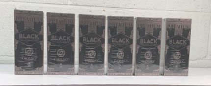 Six boxes of Premium Organo Black Edition Gourmet Instant Black coffee with Ganoderma Lucidum (30 sa