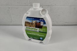An as new Zerofen Oral Suspension Oral Suspension for Cattle and Sheep, for the control of Roundworm
