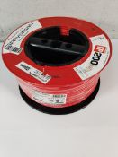 As new Prysmian FP200H15X2REDC, FP200 Gold, Red 2 core + earth fire resistant cable - 1.5mm x 100m r