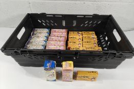 Twenty one beauty related products to include Lumine and Perfect skin oils. Labels have signs of dis