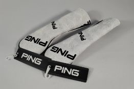Two as new Ping Icon Headcovers (881978383612).