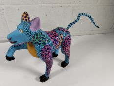 An Alebrije Folk Art Sculpture.