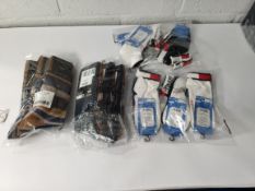 Assorted lot of as new Tommy Hilfiger Socks, various colours and sizes. (3 bags/12 packs).
