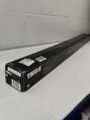 As new THULE Wingbar Evo 711320 Roof Rack Load Bar (2 x 127cm), black.
