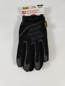 Ten Mechanix Wear Utility Gloves (H15-05-010), large, black.