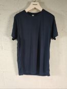 Fifty as new Roly Camimera technical t-shirts, navy blue, M.