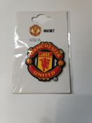 Approximately 130 as new Manchester United FC 3d fridge magnets (official licensed product).