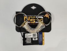 An as new Neue Schule Dressage Bit - Turtle Top Eggbutt, small/118-128mm, 16mm mouthpiece (506057571