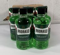 Fourteen Proraso Firenze professional splash on aftershave lotion with eucalyptus and menthol 14 x 4