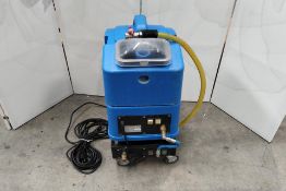 A pre-owned Santoemma Carpet Cleaner Machine, 220-240V, 50-60Hz, 3400W, Class I (parts may be missin