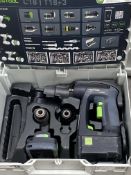 A pre-owned Festool compact cordless drill (C 18).