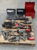 A quantity of pre-owned Senco nail guns and related.