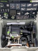 A pre-owned Festool Plunge router, 240V (OF-1010-REBQ).