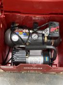 A pre-owned Senco air compressor (PC1010 EUS).