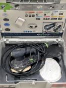A pre-owned Festool ETS-EC-125/3 sander.