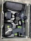A pre-owned Festool T 18+3 drill.