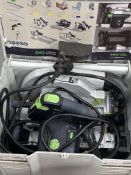 A pre-owned Festool circular saw (HK-85-EB-plus).