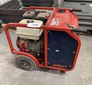 A pre-owned Honda Hycon (HPP09) Beaver hydraulic breaker power pack (item is leaking).