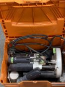 A pre-owned Festool plunge router (OF-2200-EB).
