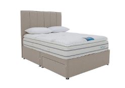 A 6ft Sleepeezee GelTouch 5000 superking mattress. RRP £1,800. Beautifully handcrafted in Britain an
