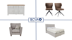 TIMED ONLINE AUCTION: £48K+ RRP of Unused Solid Oak & Leather Bedroom & Dining Furniture – Hypnos, Nicoletti, Harrison Spinks, Sleepeeze & More