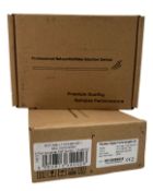 Two as new Parallax Digital PDT-NSU-7104-MP-SF-I 5 Port Industrial PoE Switches.