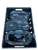 Three pre-owned Kaelus PIL-0001A PIM Testers with accessories and a Kaelus RTF-2000A Ranger RTF Modu