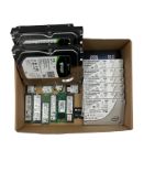 A quantity of pre-owned SSD's & HDD's (Data wiped).