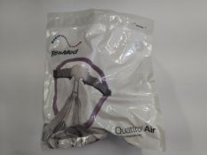 An as new Resmed Quattro Air full face mask for her, small (REF: 62744).