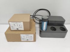 A pre-owned Optune GIO tumour treating fields system to slow glioblastoma growth. Lot includes the g