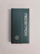 A preowned Medistrom Pilot-12 Lite Portable CPAP Battery (MN: 645759689801, No charging cables just