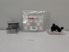 Five as new ThorLabs photonic equipment and related.