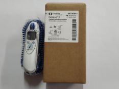 An as new Covidien Genius 3 Tympanic thermometer and base (REF: 303013).