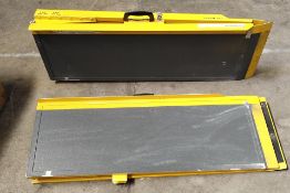 A pre-owned Portaramp Folding Access Ramp, S.W.L 660lbs, S.W.L 300kgs (MN: PLRF 84).