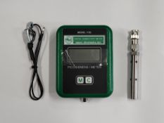 An as new Emcee Model 1152 Digital Conductivity Meter with extra case.